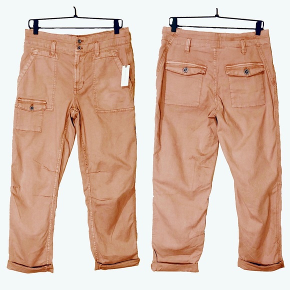 Anthropologie Pants - Anthropologie Wanderer High-Rise Cargo Pant NWT 29